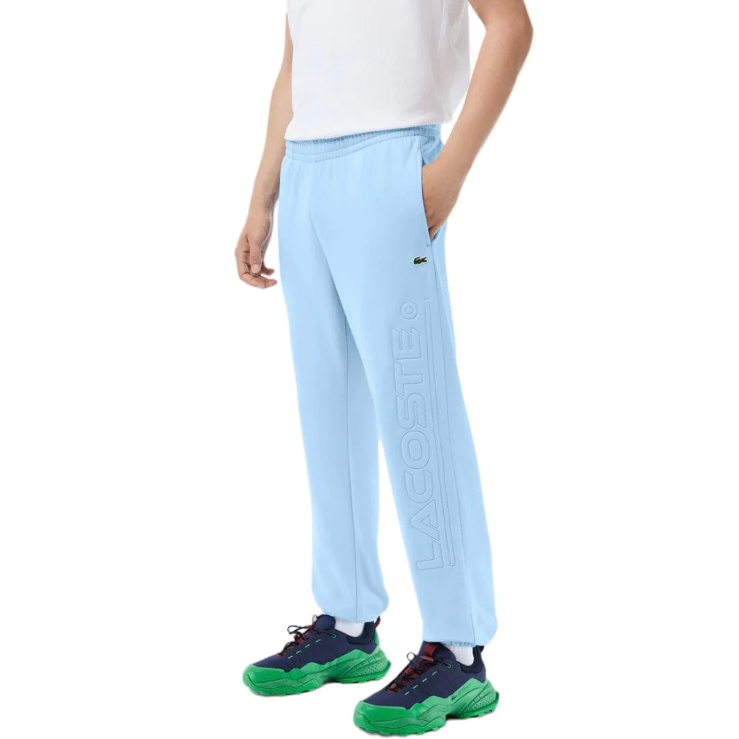 Lacoste Logo Detail Sweatpants (Pastel Blue) XH2101-51 - Image 5