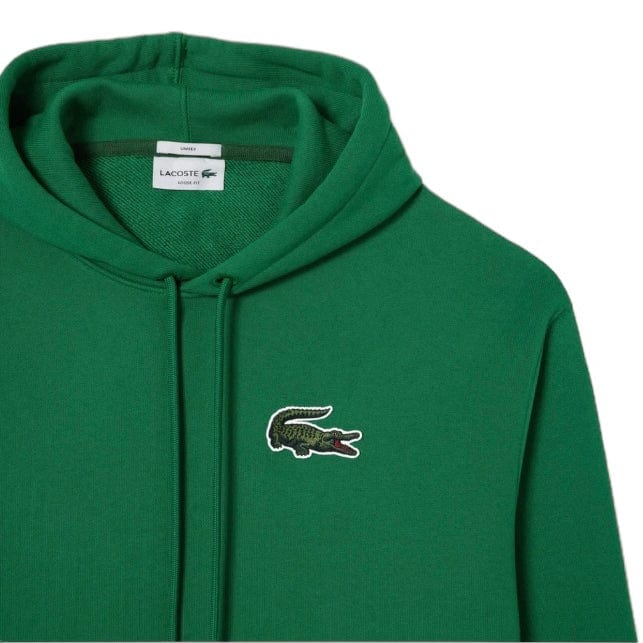 Lacoste Loose Fit Hooded Sweatshirt (Green) SH6404-51 - Image 2