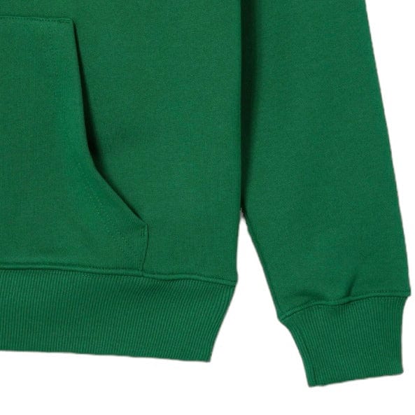 Lacoste Loose Fit Hooded Sweatshirt (Green) SH6404-51 - Image 3