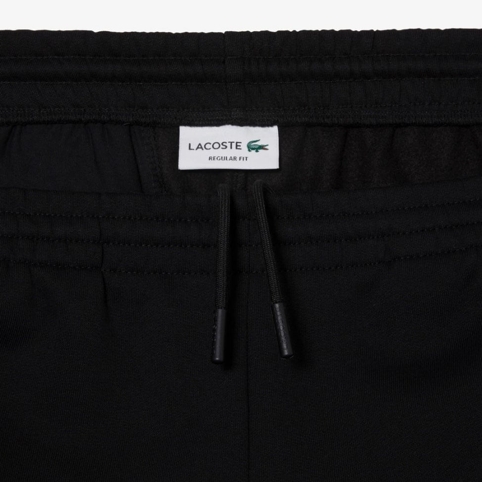 Lacoste Organic Brushed Cotton Fleece Shorts (Black) GH9627-51 - Image 4