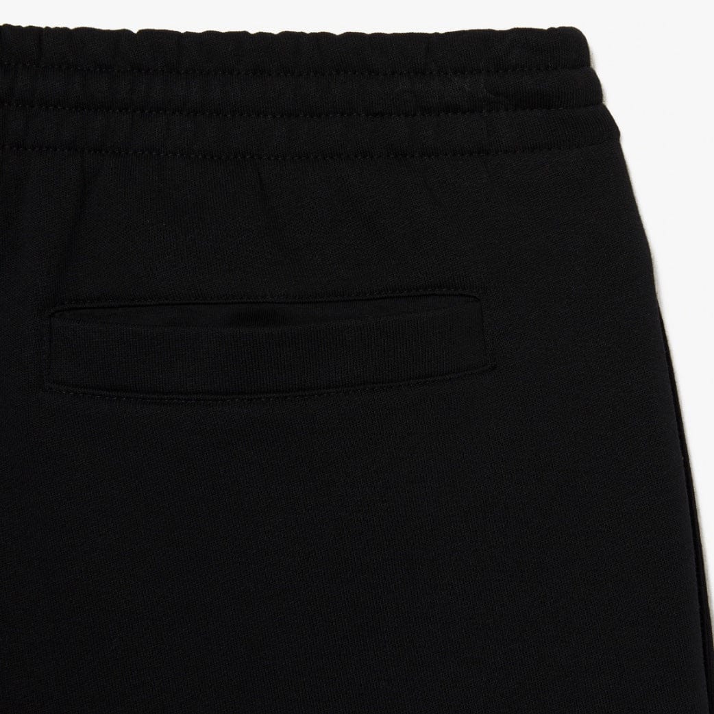 Lacoste Organic Brushed Cotton Fleece Shorts (Black) GH9627-51 - Image 5