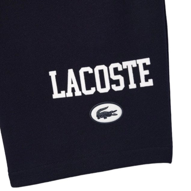 Lacoste Regular Fit Lacoste Print Jogger Short (Navy Blue) GH7499-51 - Image 3