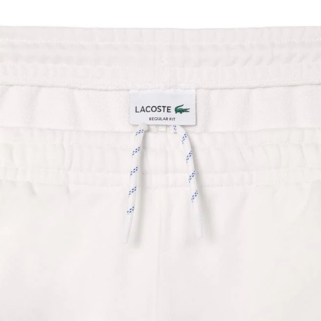Lacoste Regular Fit Lacoste Print Jogger Short (White) GH7499-51 - Image 4