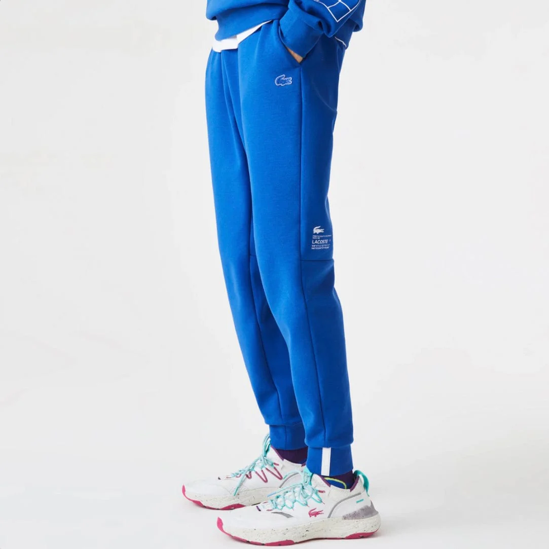 Lacoste Slim Fit Branded Trackpants (Marina Blue) XH0077-51 - Image 4