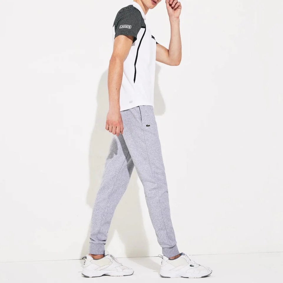 Lacoste Sport Fleece Tennis Sweatpants (Grey) XH5528 - Image 3