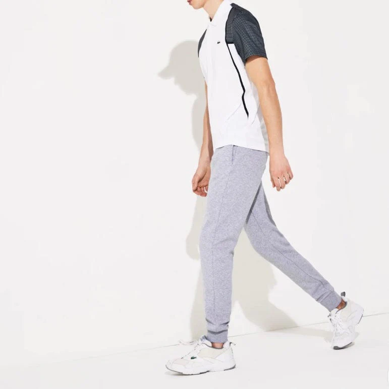 Lacoste Sport Fleece Tennis Sweatpants (Grey) XH5528 - Image 4