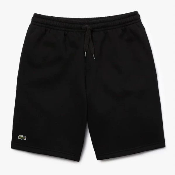 Lacoste Sport Tennis Fleece Shorts (Black) GH2136 - Image 9