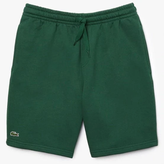Lacoste Sport Tennis Fleece Shorts (Green) GH2136 - Image 6