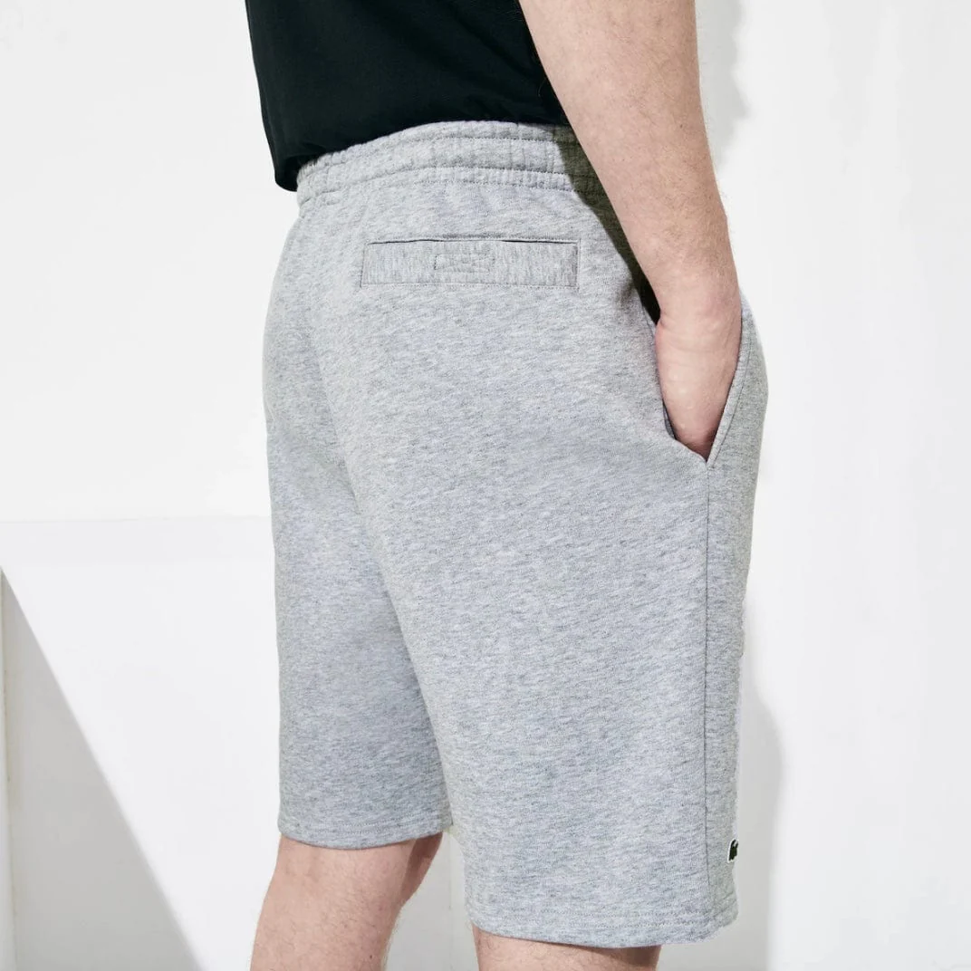 Lacoste Sport Tennis Fleece Shorts (Grey) GH2136 - Image 7