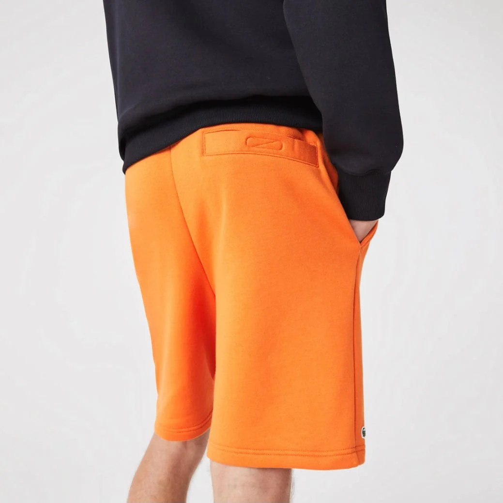 Lacoste Sport Tennis Fleece Shorts (Orange) GH2136 - Image 5