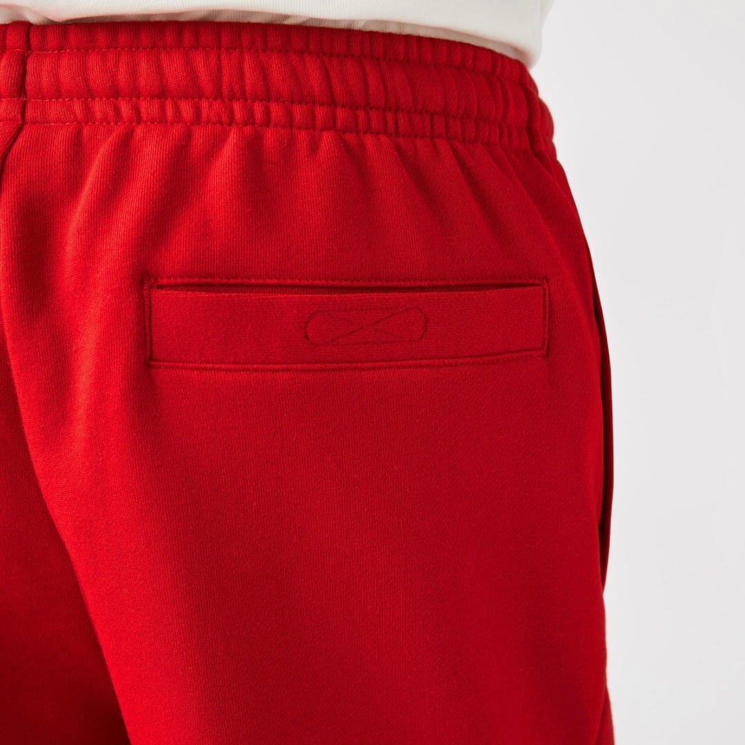 Lacoste Sport Tennis Fleece Shorts (Red) GH2136 - Image 6