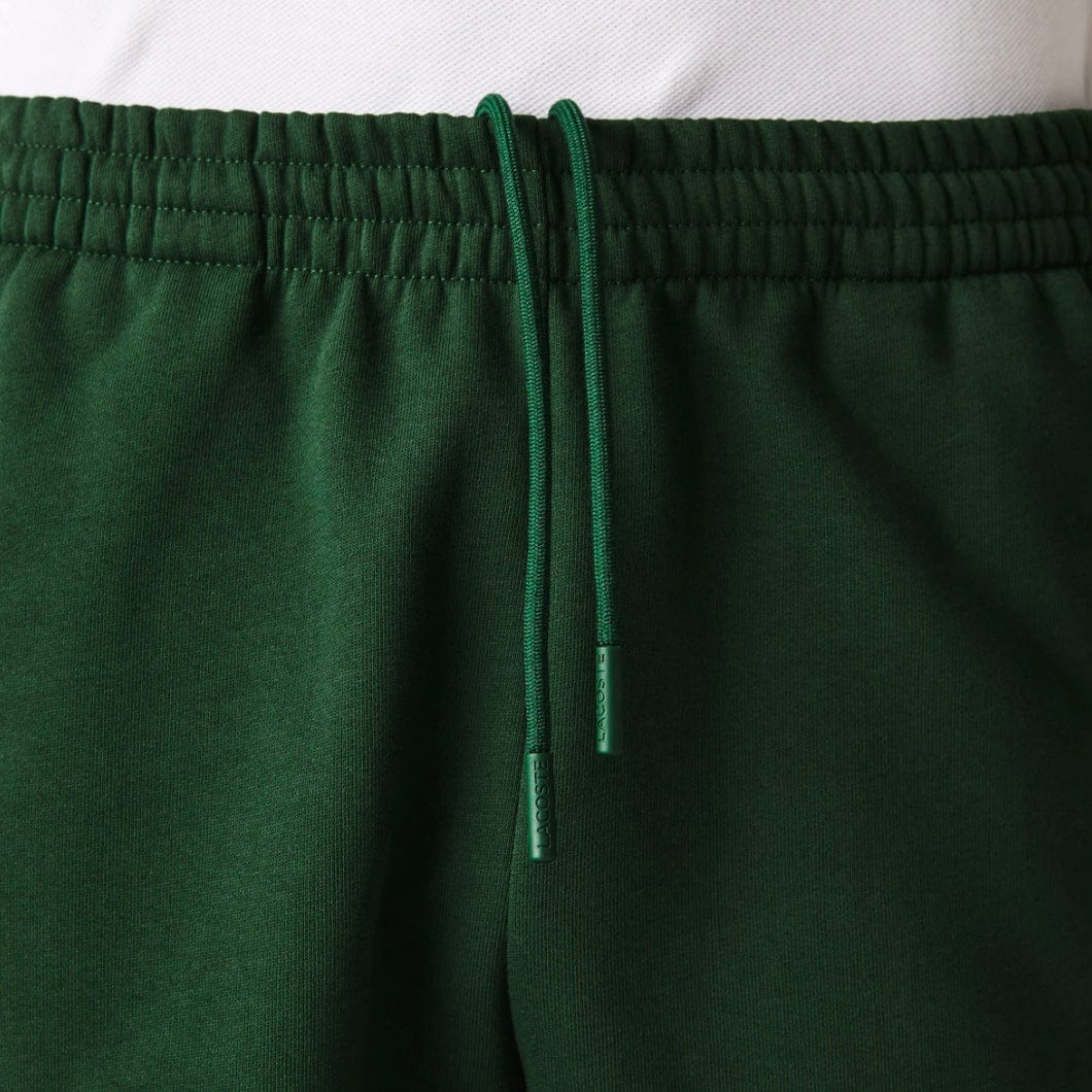 Lacoste Tapered Fit Fleece Trackpants (Green) XH2529-51 - Image 6