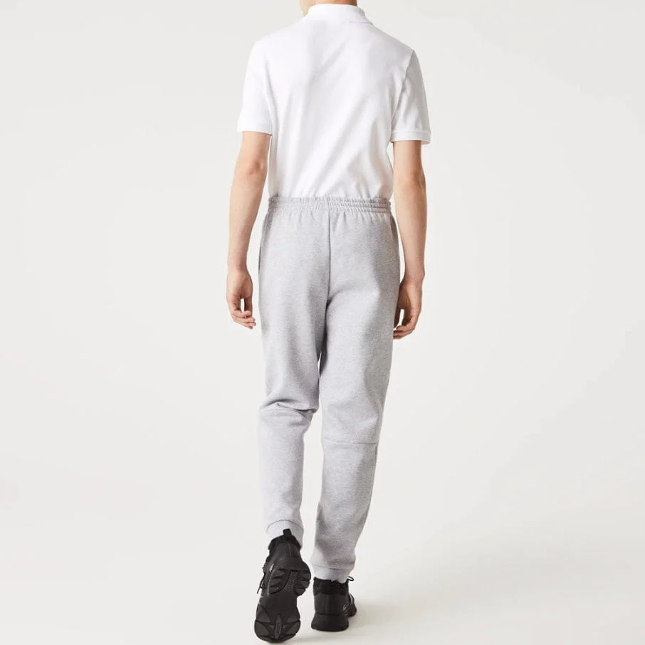 Lacoste Tapered Fit Fleece Trackpants (Grey Chine) XH2529-51 - Image 4