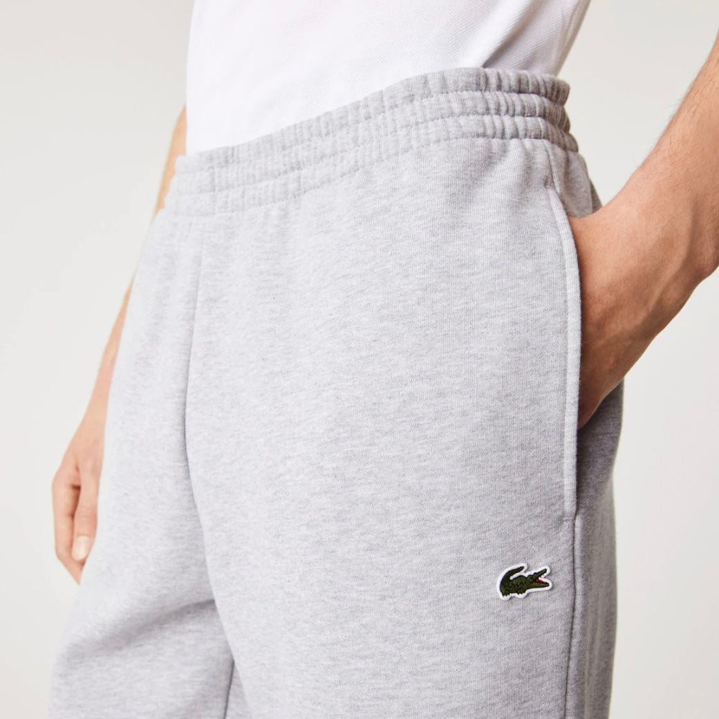 Lacoste Tapered Fit Fleece Trackpants (Grey Chine) XH2529-51 - Image 5