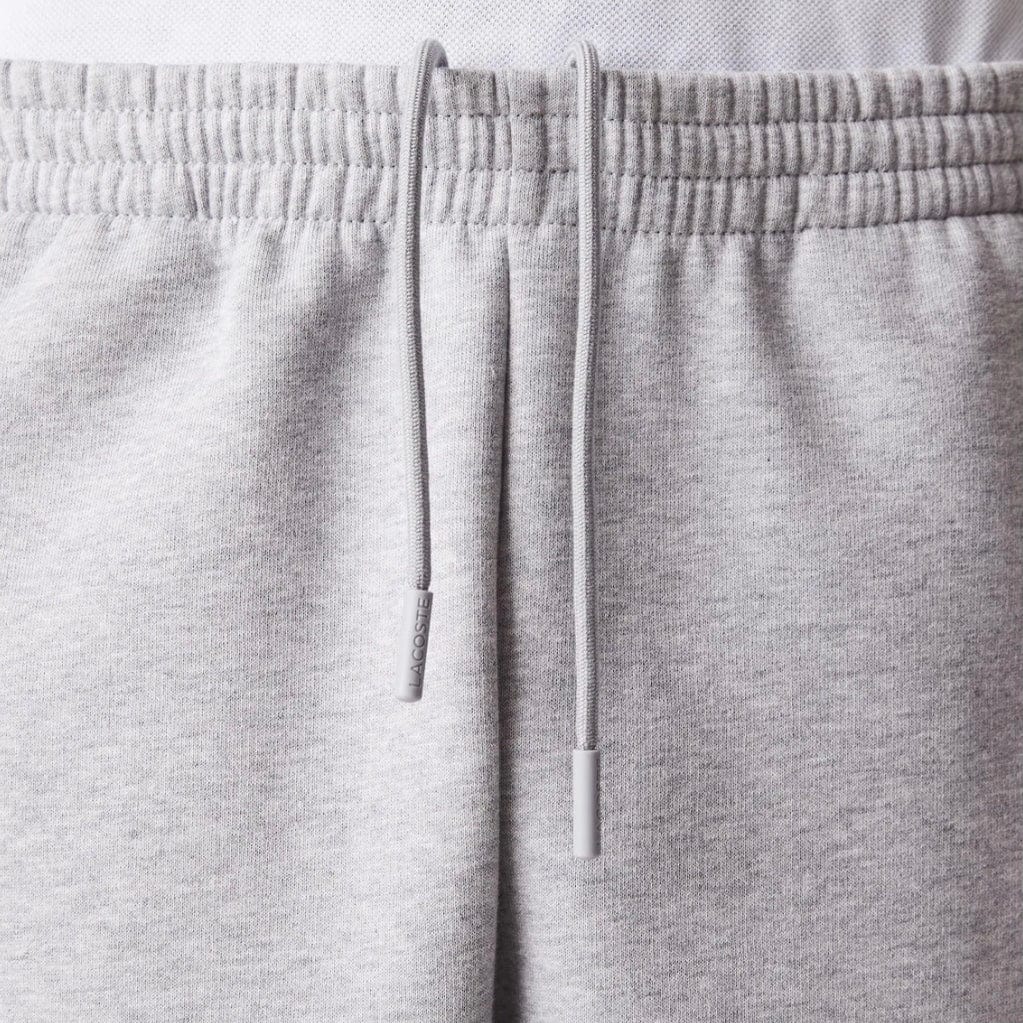 Lacoste Tapered Fit Fleece Trackpants (Grey Chine) XH2529-51 - Image 6
