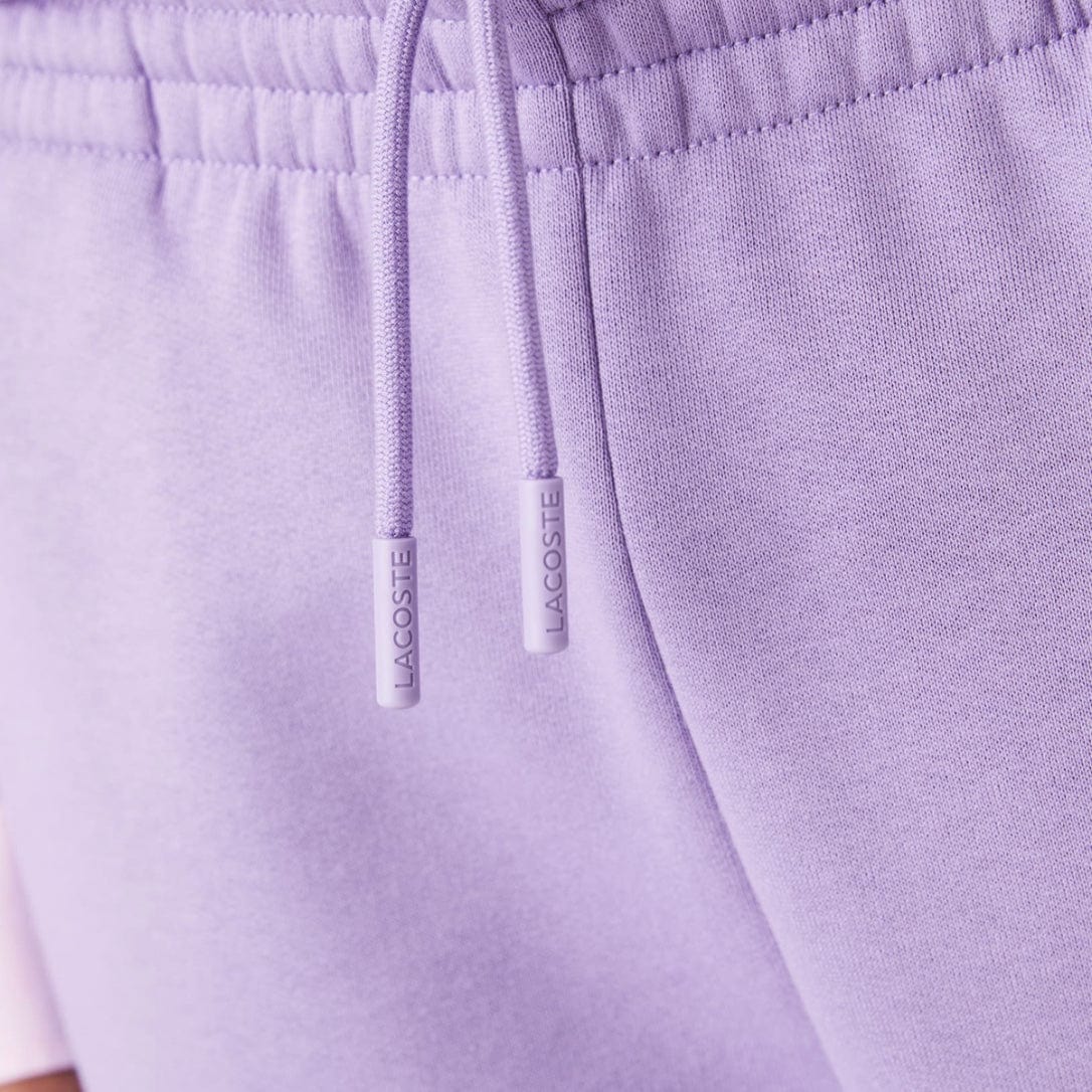 Lacoste Tapered Fit Fleece Trackpants (Purple) XH2529-51 - Image 7