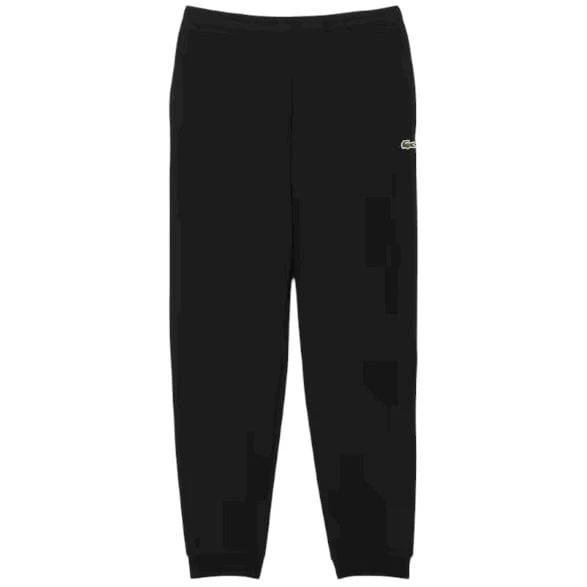 Lacoste Tapered Leg Sweatpants (Black) XH9833-51 - Image 4