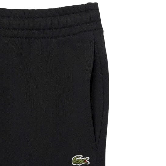 Lacoste Tapered Leg Sweatpants (Black) XH9833-51 - Image 5