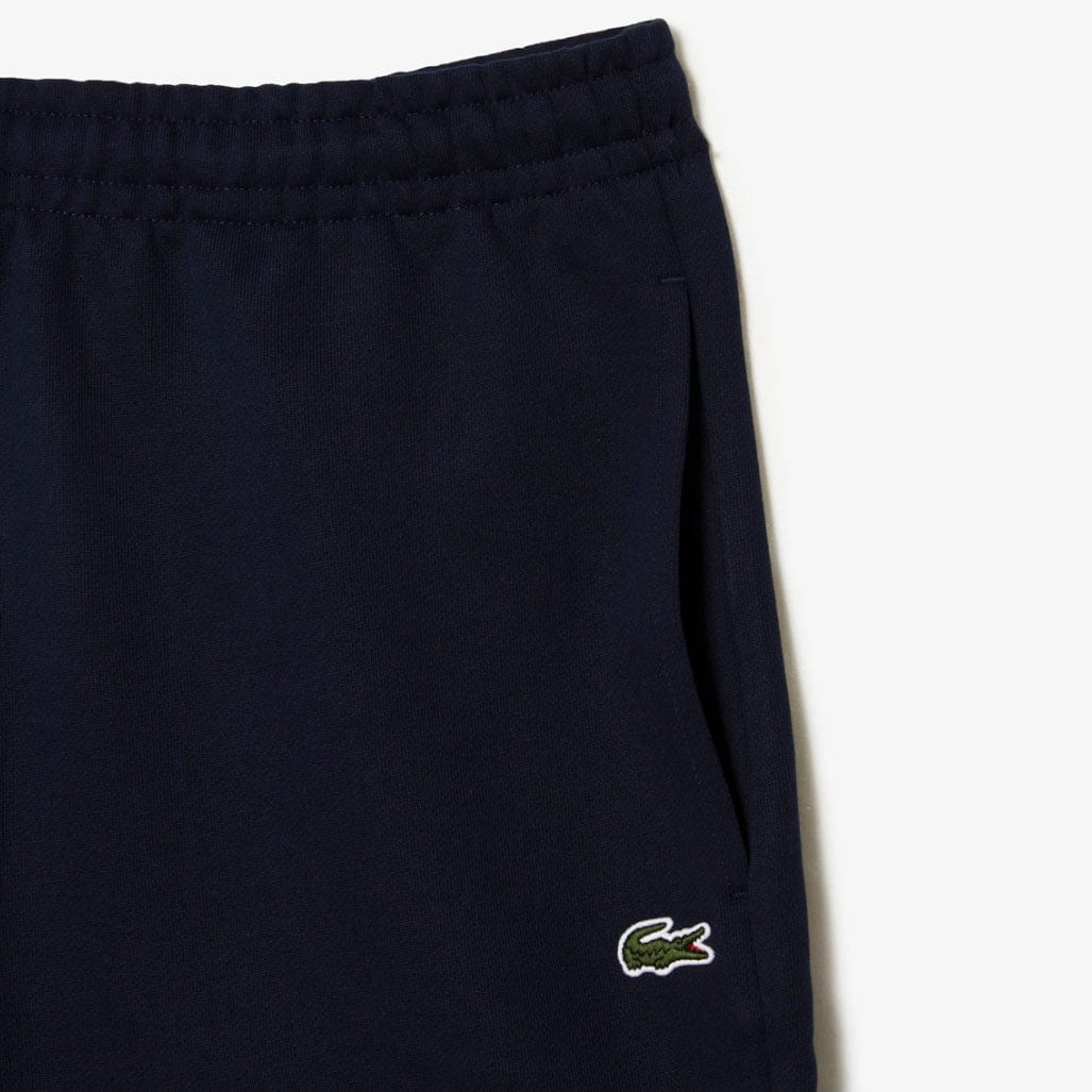 Lacoste Unbrushed Cotton Fleece Short (Navy Blue) GH5086-51 - Image 2