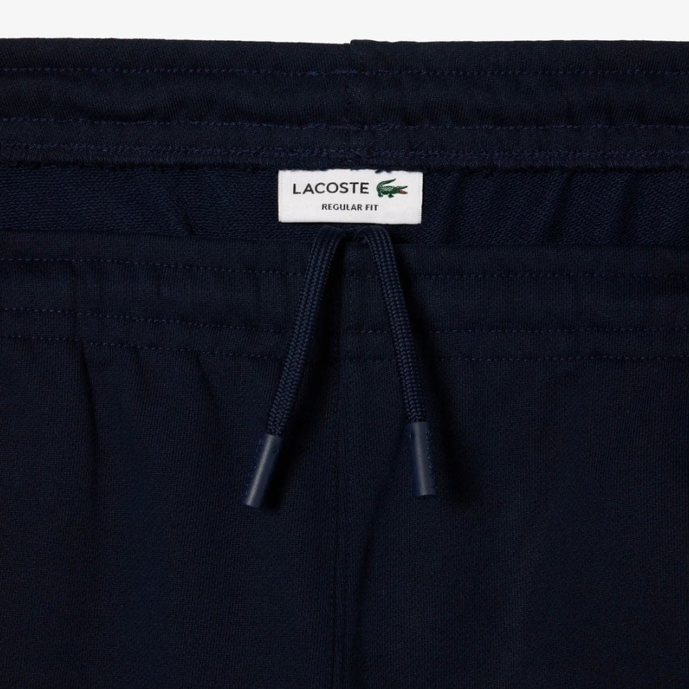 Lacoste Unbrushed Cotton Fleece Short (Navy Blue) GH5086-51 - Image 3