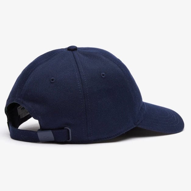 Lacoste Unisex Adjustable Organic Cotton Twill Cap (Navy) RK9871-51 - Image 2