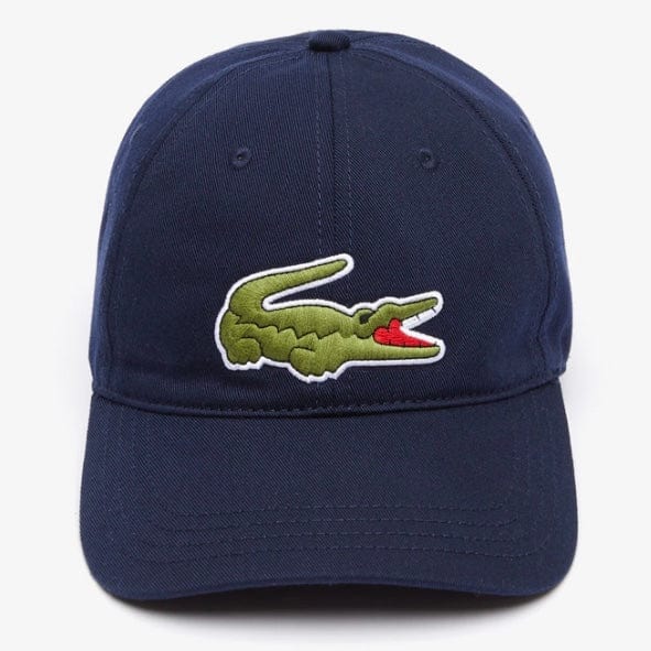 Lacoste Unisex Adjustable Organic Cotton Twill Cap (Navy) RK9871-51 - Image 3