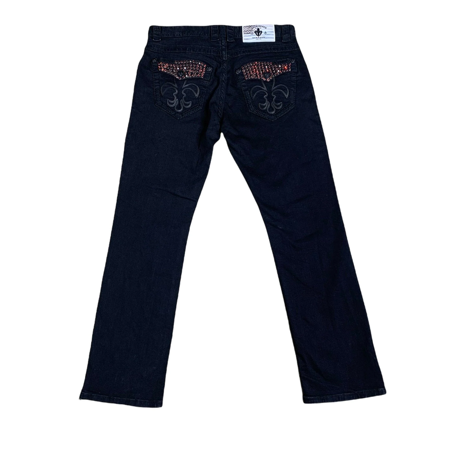 Laguna Beach Rhinestone Jean (Red) - 5879LB - Image 2