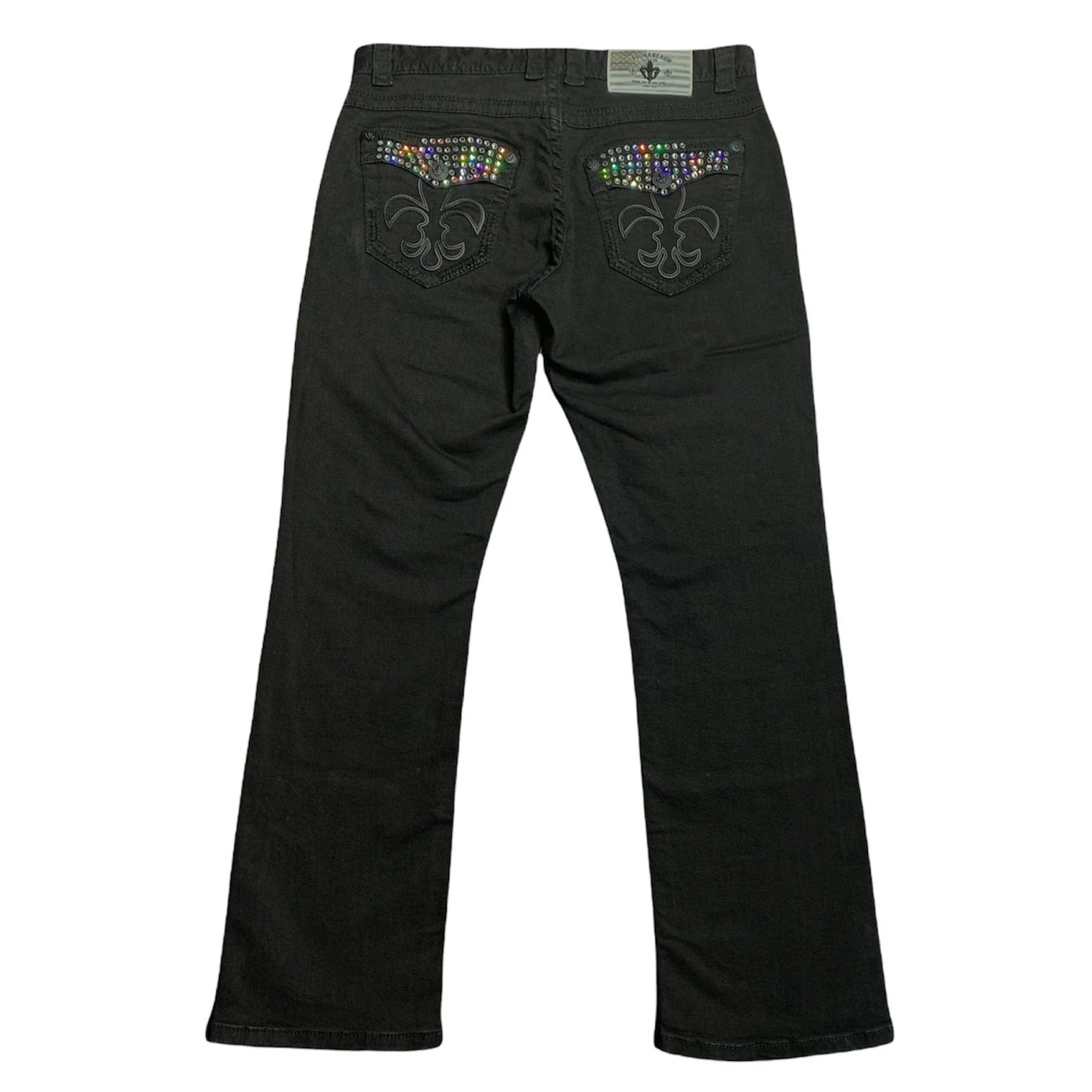 Laguna Beach Rhinestone Jean (White) - 5879LB - Image 2