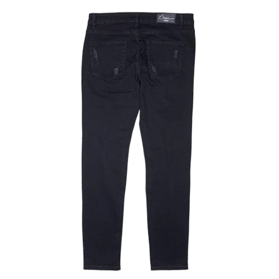 L'Amour Paris Jean (Black) 10192021BLK - Image 2