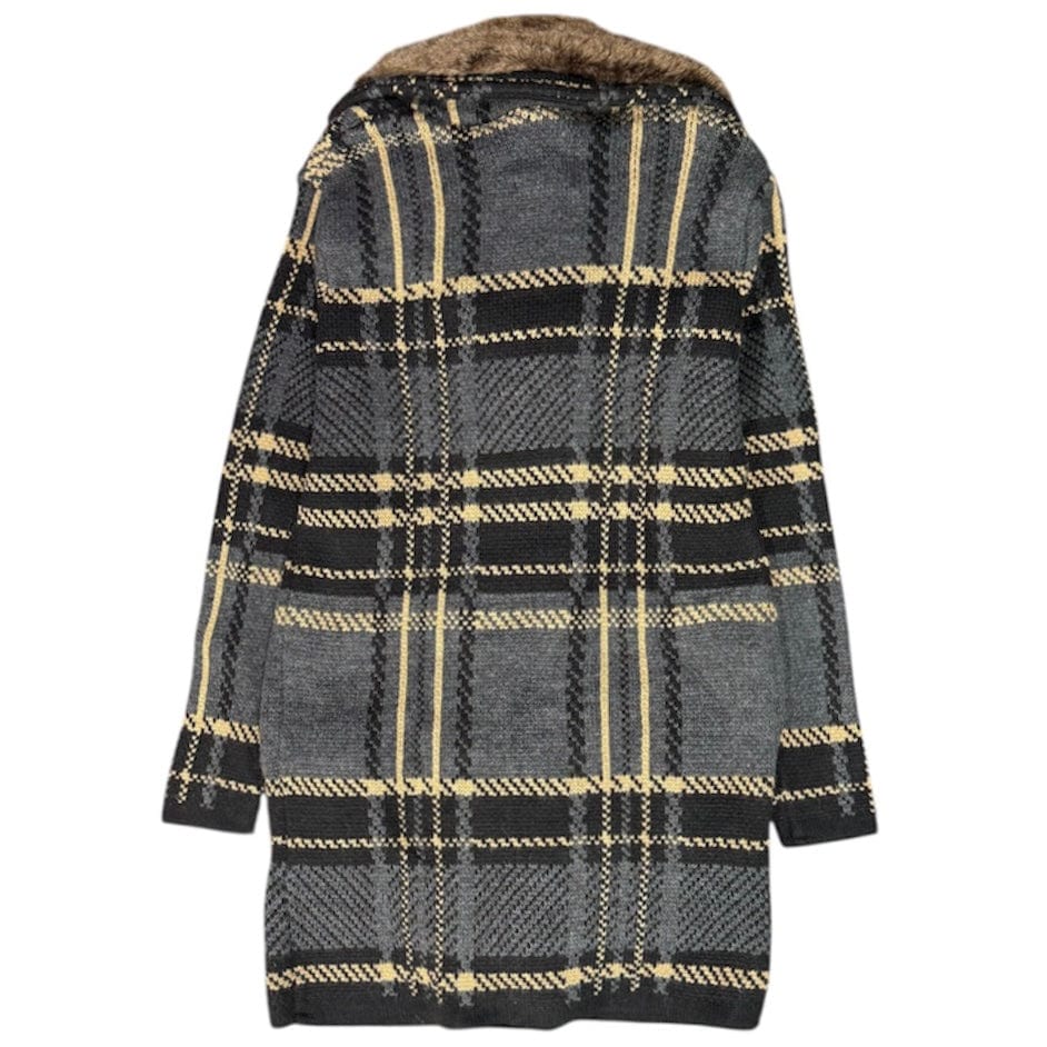 LCR Faux Collar Jacket (Black Smoke) 6285 - Image 2