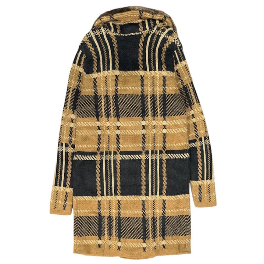 LCR Faux Collar Jacket (Camel/Black) 6285 - Image 2