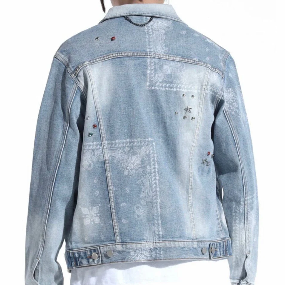 Lifted Anchors Kingdom Denim Jacket (Blue) LAH20-19 - Image 3