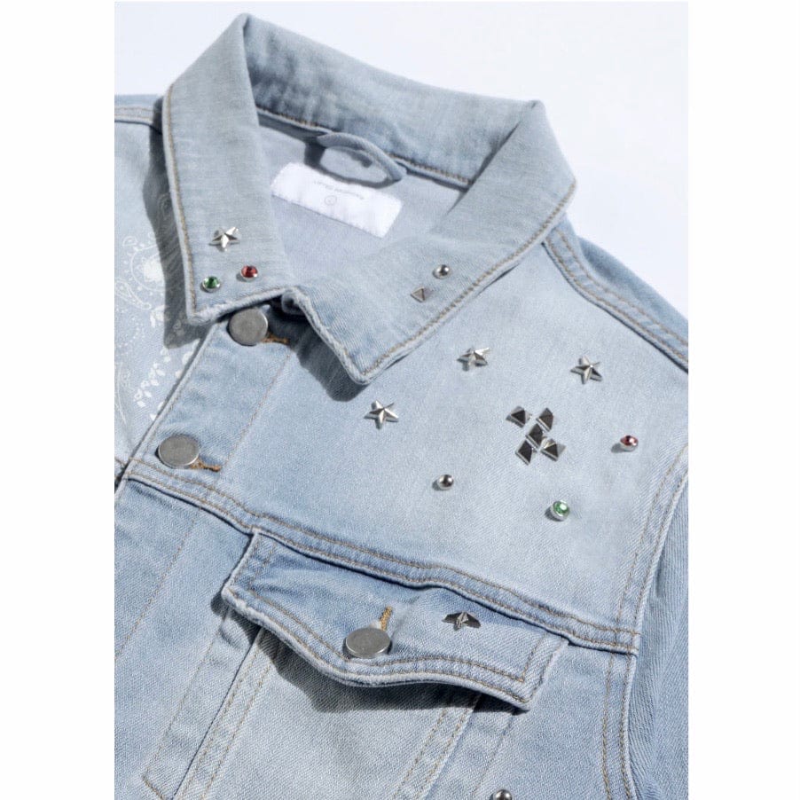 Lifted Anchors Kingdom Denim Jacket (Blue) LAH20-19 - Image 6