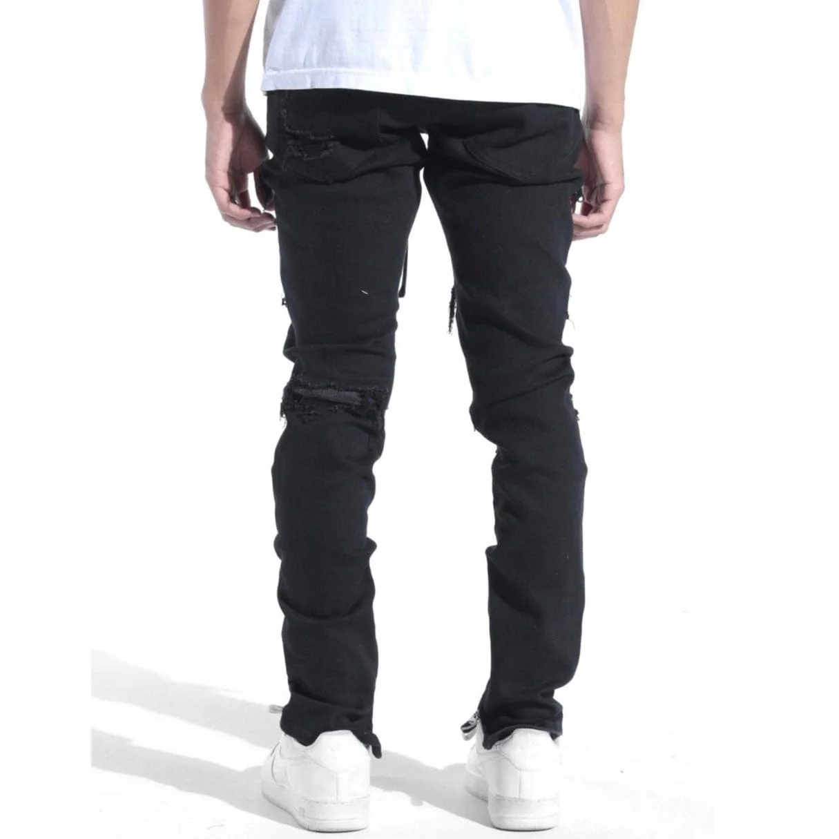 Lifted Anchors Velvet Pearl Denim (Black/Pine) LAFA121-6 - Image 3