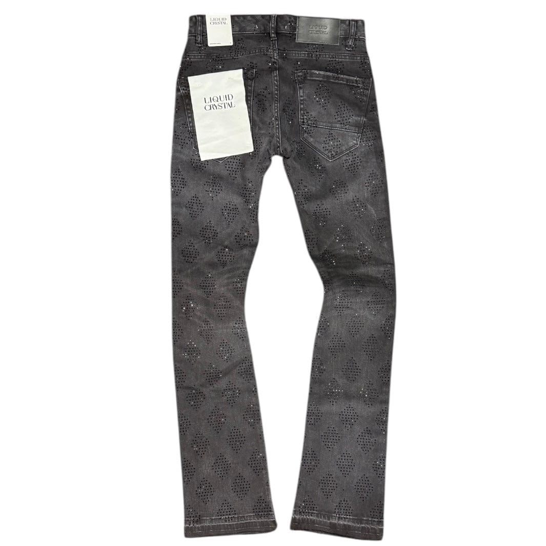 Liquid Crystals Diamond Crystals Denim (Black Shadow) JTF2317 - Image 2