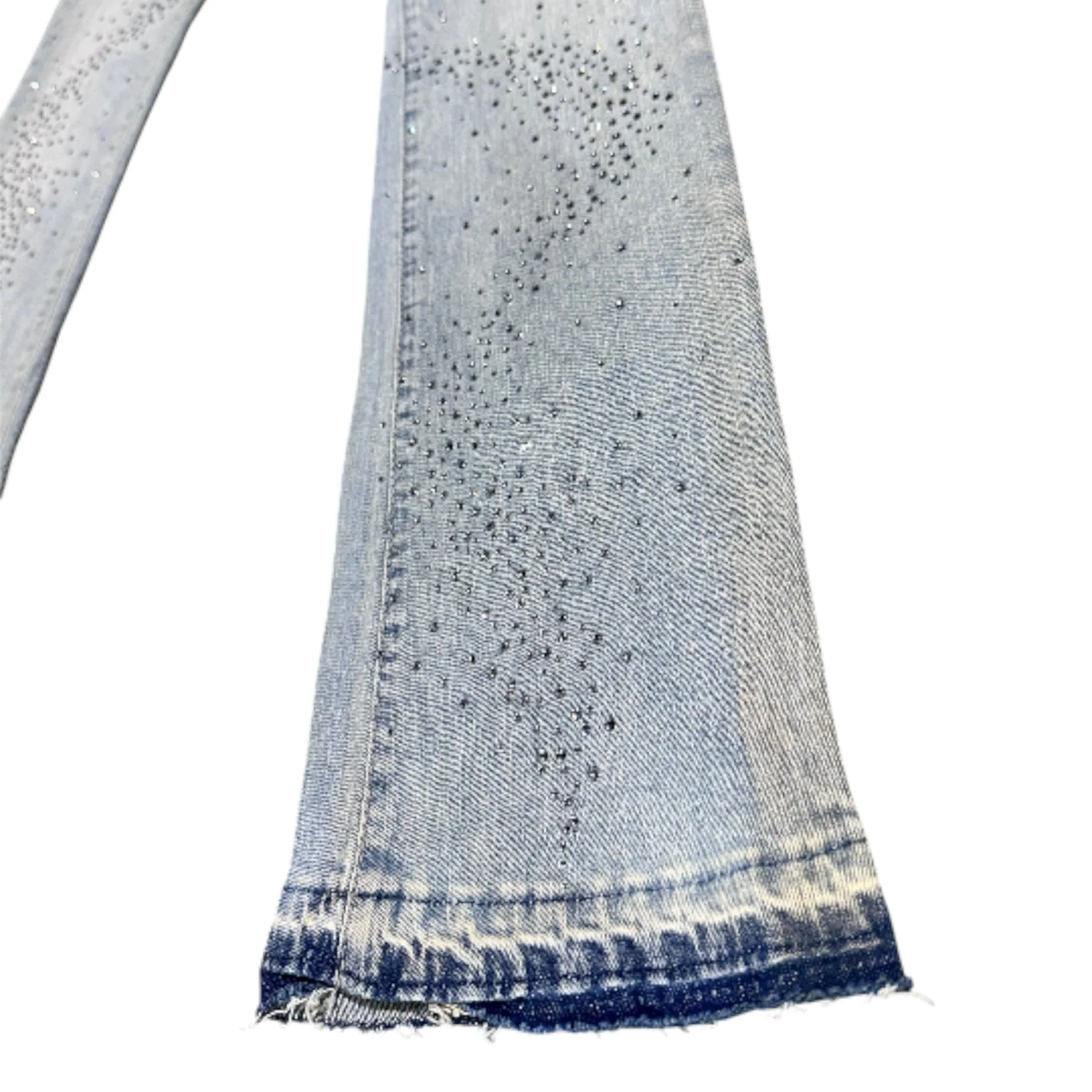 Liquid Crystals Small & Big Crystals Stacked Denim (Ice Antique) JTF2316 - Image 4