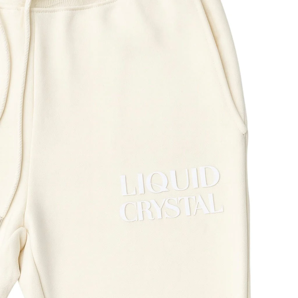 Liquid Crystals Stacked Sweatpants (Coconut) 8893L - Image 2