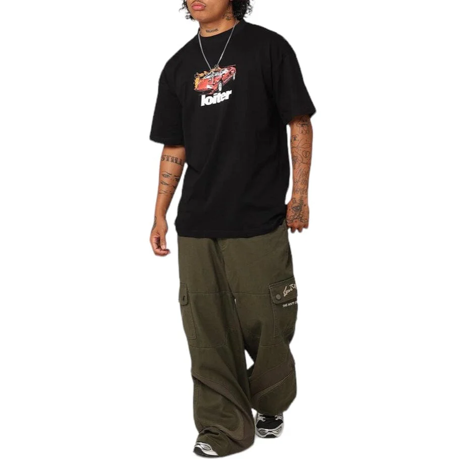 Loiter Collision Tee (Black) - Image 5
