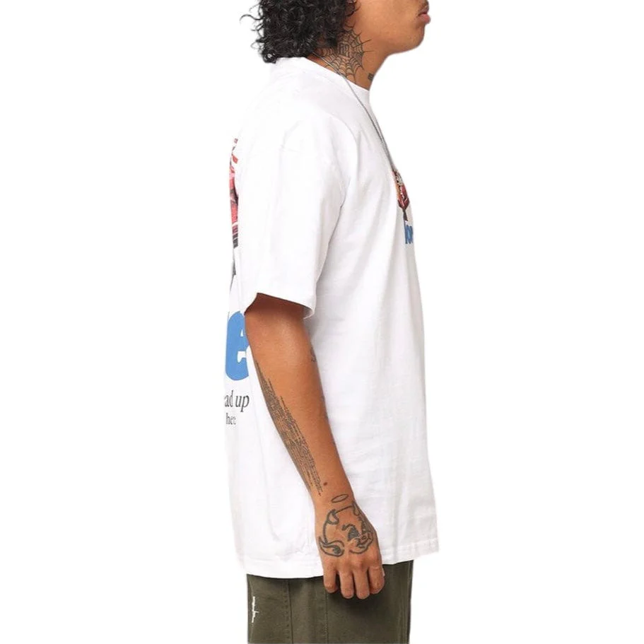Loiter Collision Tee (White) - Image 2