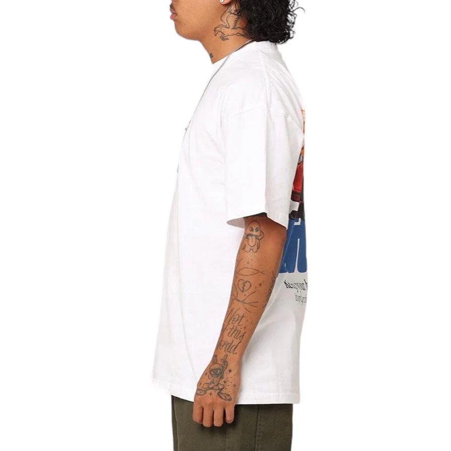 Loiter Collision Tee (White) - Image 3