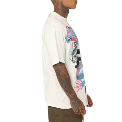 Loiter Dynasty Vintage Tee (Off White) - Image 3