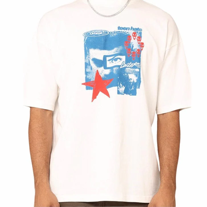 Loiter Orbital Tee (Off White) - Image 5