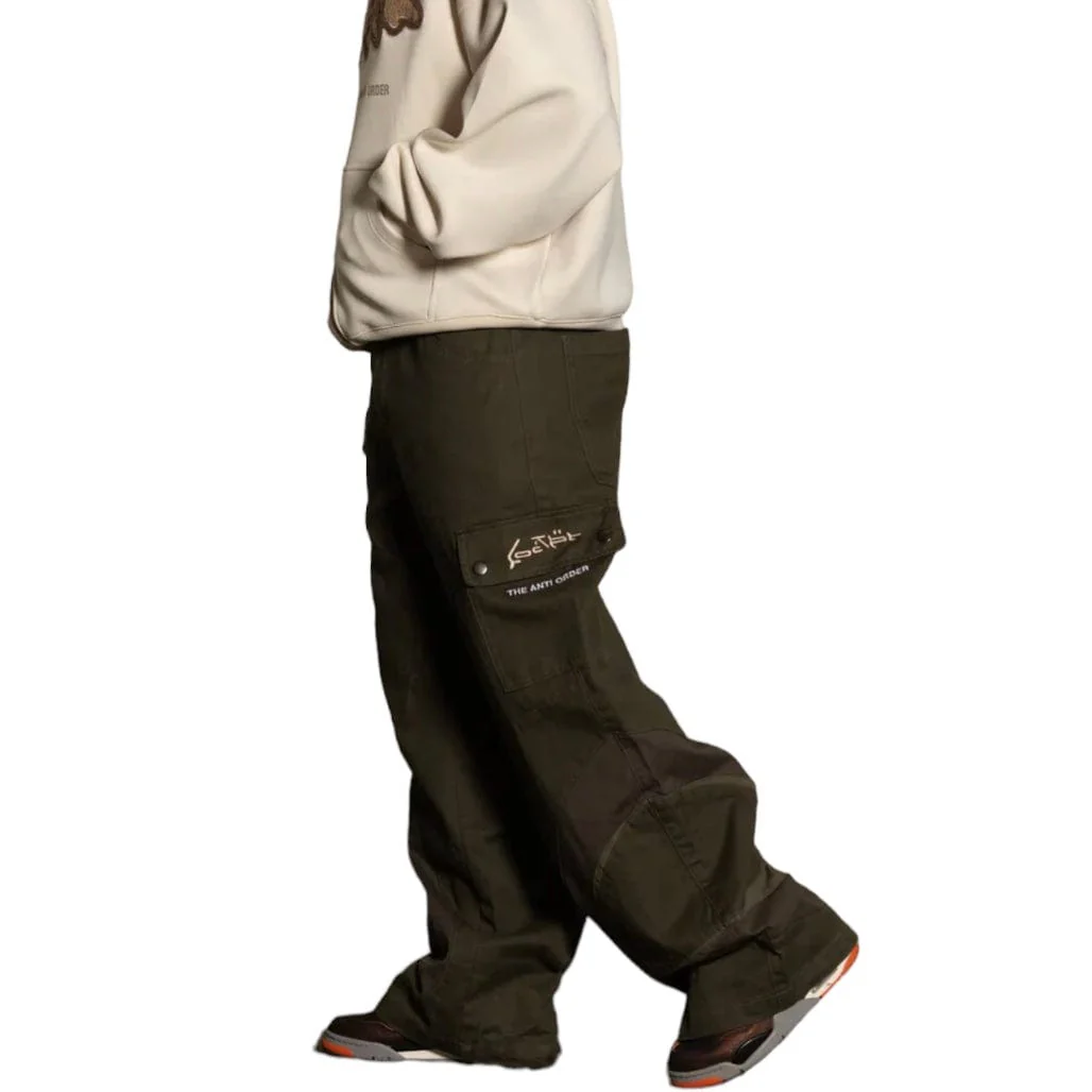 Loiter X Anti Flow Cargo Pants (Olive)