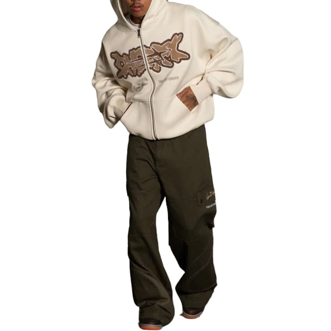 Loiter X Anti Flow Cargo Pants (Olive) - Image 8