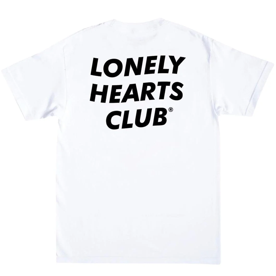 Lonely Hearts Club LHC Racing Champs T Shirt (White) SST0037 - Image 2