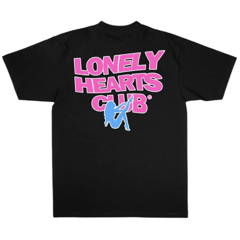 Lonely Hearts Club Members Only Premium T-Shirt (Black) - Image 2
