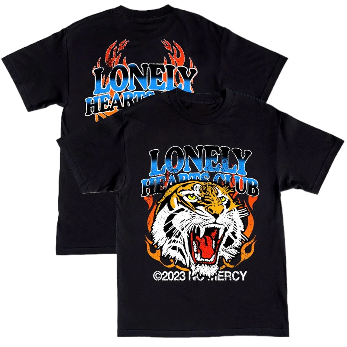 Lonely Hearts Club No Mercy T Shirt (Black) SST0091 - Image 3