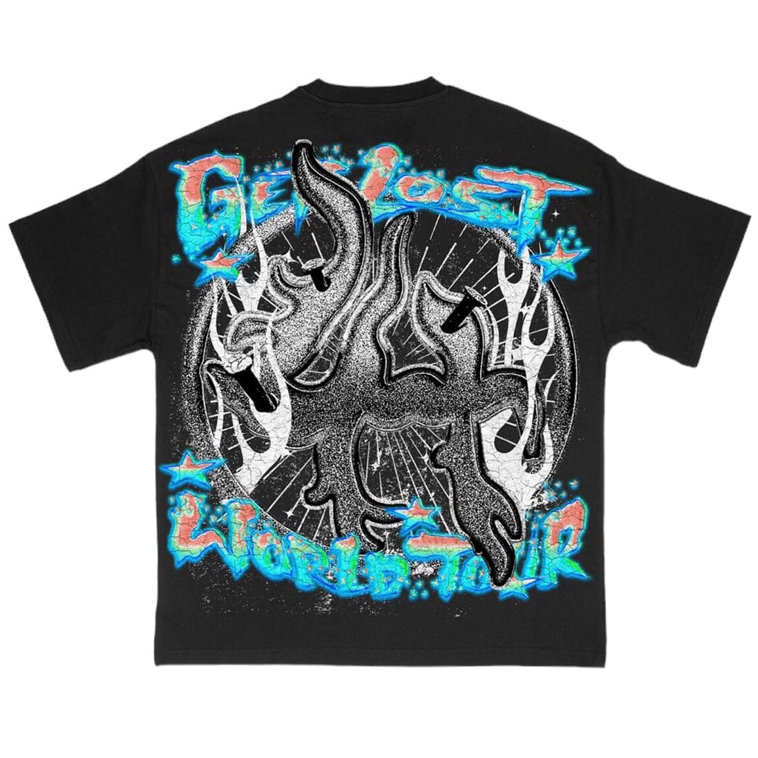 Lost Hills Get Lost World Tour Tee (Black) - Image 2