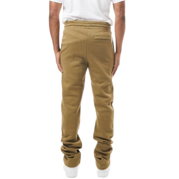 M. Society Stacked Fleece Sweatpants (Olive) MS-23708 - Image 4