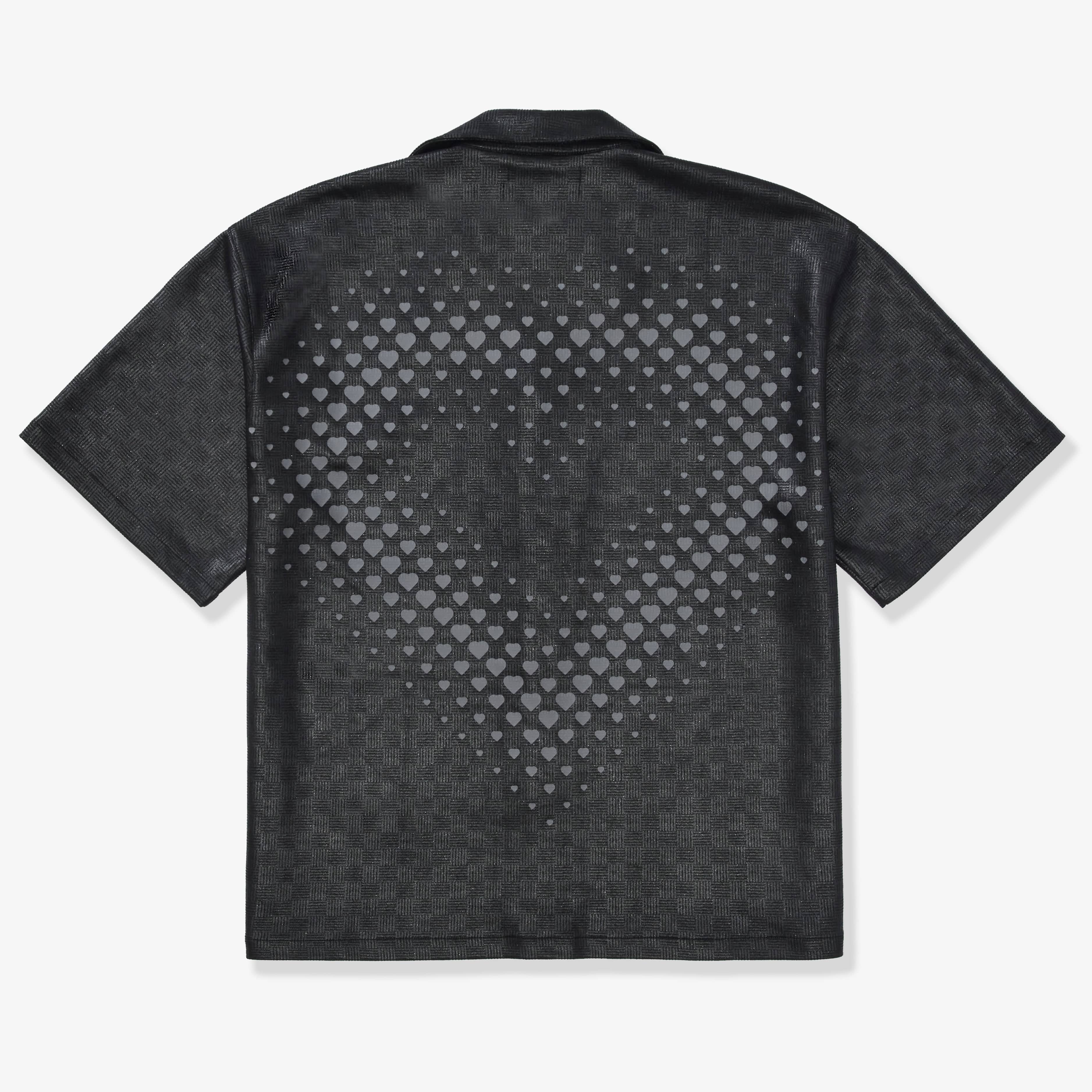"Madison" Lounge Shirt (black sparkle) - Image 8